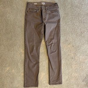 JCrew 770 Straight-fit garment-dyed five-pocket stretch pant.
